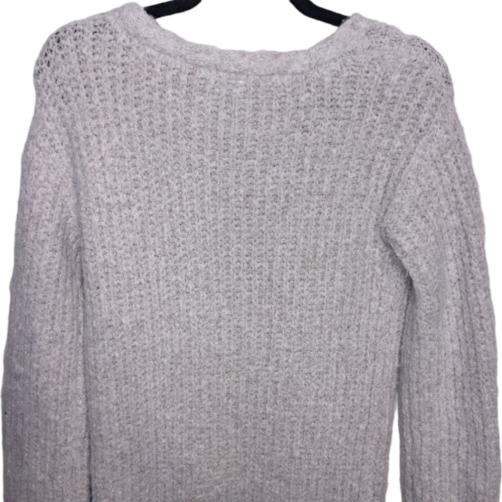 Guess Gray Cable Knit Sweater Dress XS ❄️ - Picture 4 of 6